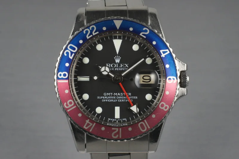 1967 Rolex GMT 1675-Rolex Yacht-Master Watch -