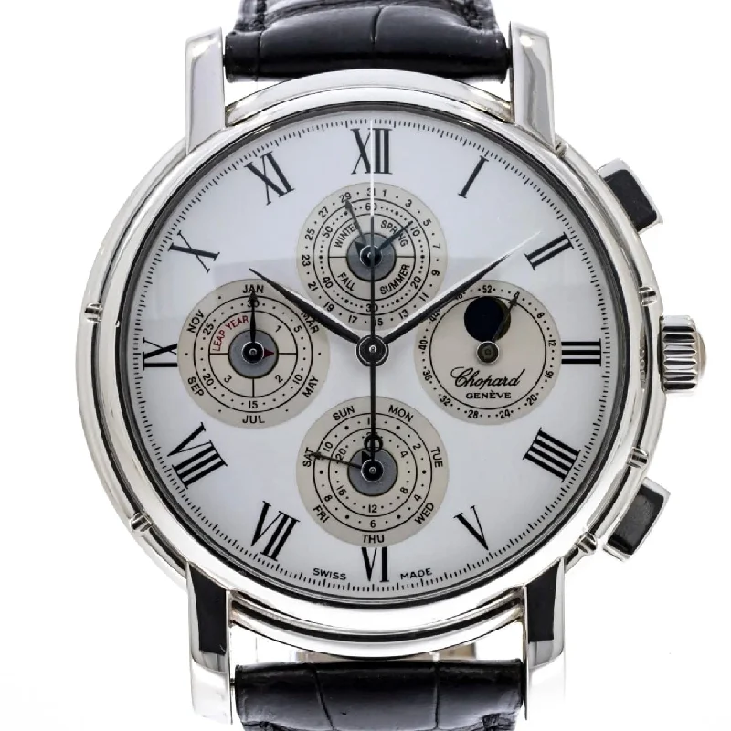 L.U.C. Limited Edition Perpetual Chronograph-IWC Watch with Stainless Steel Case -