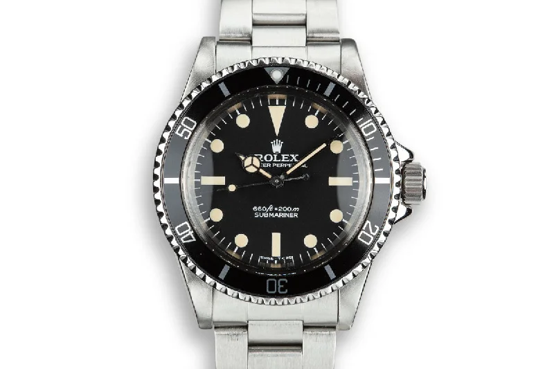 1978 Rolex Submariner 5513 with "Pre-Comex" Dial-Rolex Watch with Silver Dial -