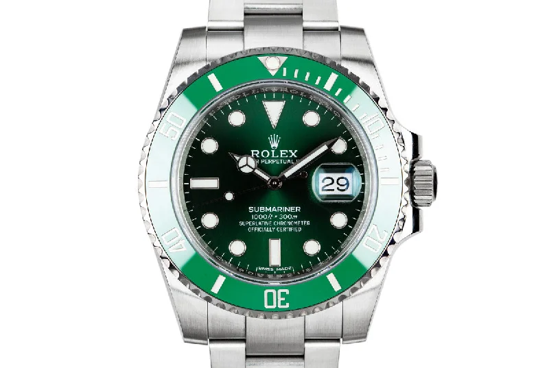 2018 Rolex Ceramic Submariner 116610LV "Hulk" with Box and Papers-Rolex Watch for Serious Investors -