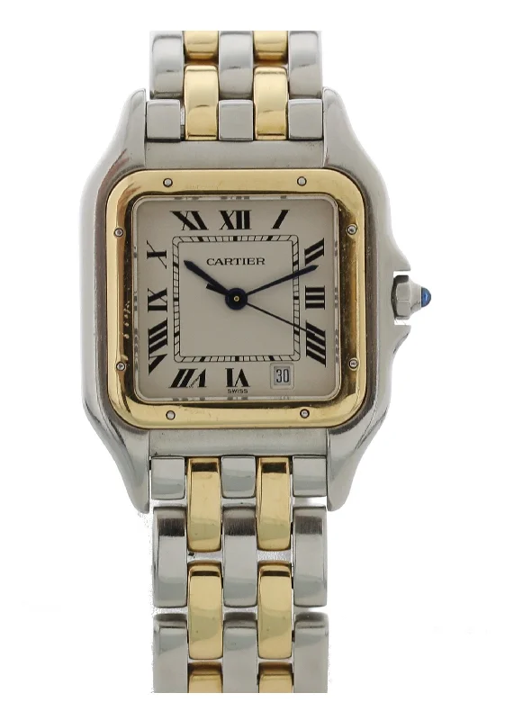 Cartier Panthere Midsize Two Row Ladies Watch-Cartier Watch with Automatic Movement -