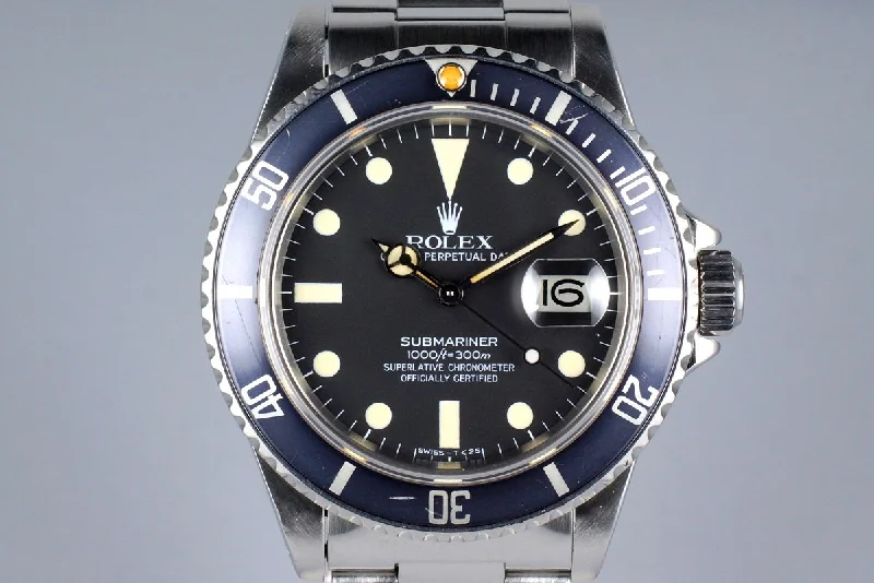 1981 Rolex Submariner 16800-Rolex Watch with Unique Mechanisms -