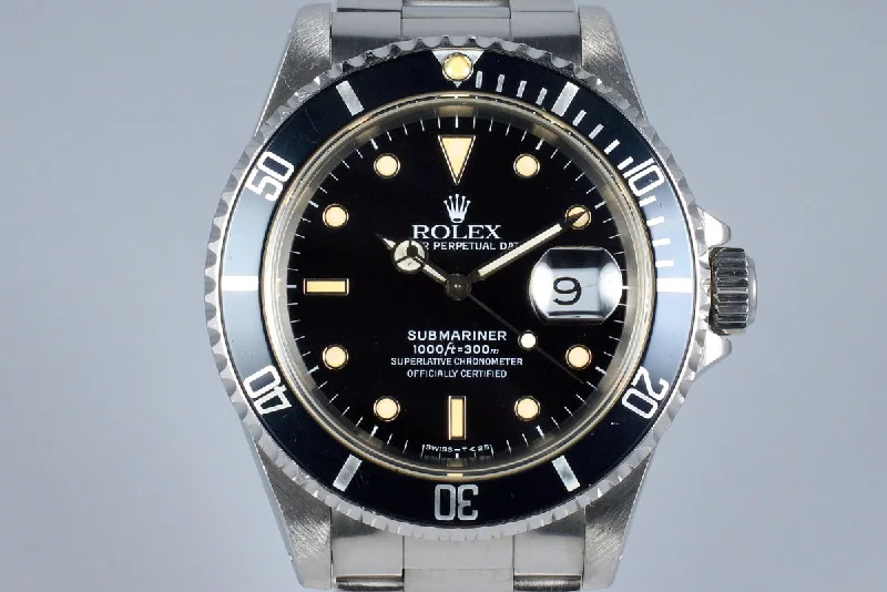 1990 Rolex Submariner 16610-Rolex Watch for Rare Model Seekers -