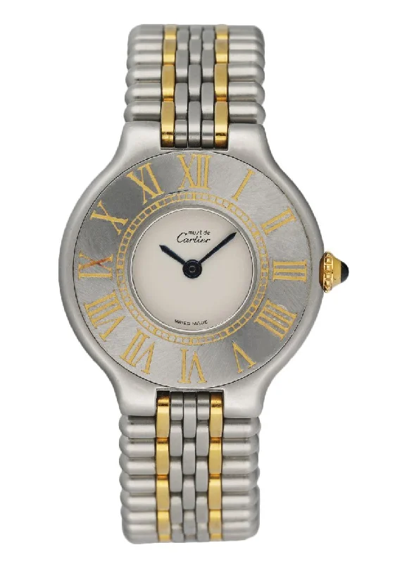 Cartier Must 21  Ladies Watch-Cartier Watch with High-End Accuracy -