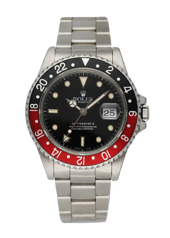 Rolex GMT Master II 16710 Coke Bezel Men's Watch-Rolex Watch with Heritage Design -