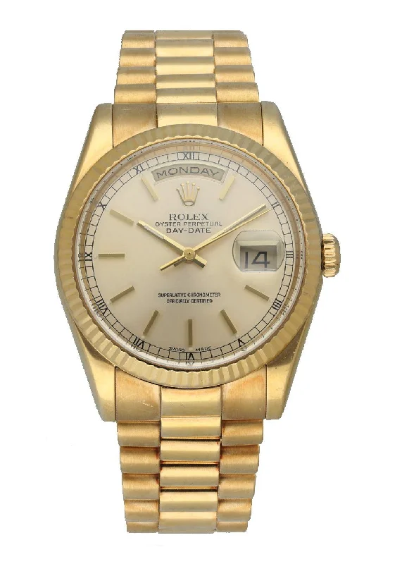 Rolex Day-Date President 118238 Mens Watch Full Set Box Papers-Rolex Watch for Luxury Collecting -