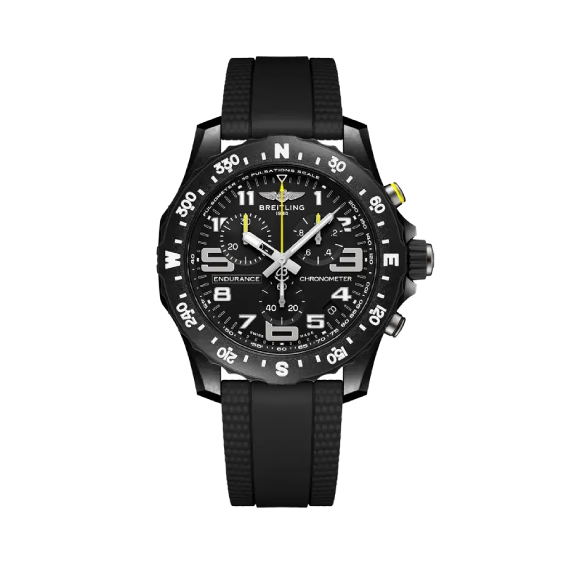 PROFESSIONAL ENDURANCE PRO 44-Breitling Watch with Power Reserve of 70 Hours -