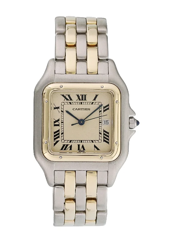 Cartier Panthere 2 Row Large Watch-Cartier Watch for Rare Collecting -