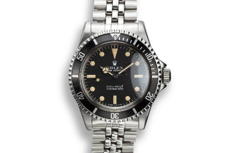 1966 Rolex Submariner 5513 with Meters First Dial-Rolex Watch for Investment -