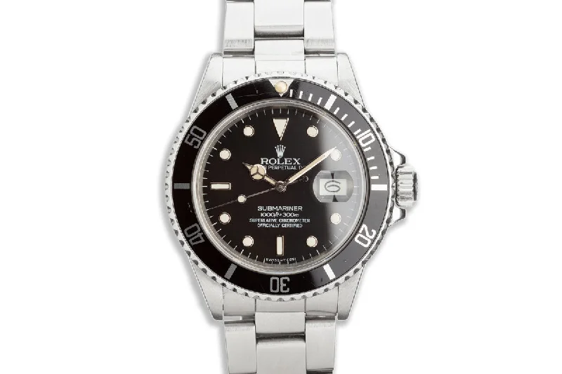 1985 Rolex Submariner 16800-Rolex Watch for Investment Value -