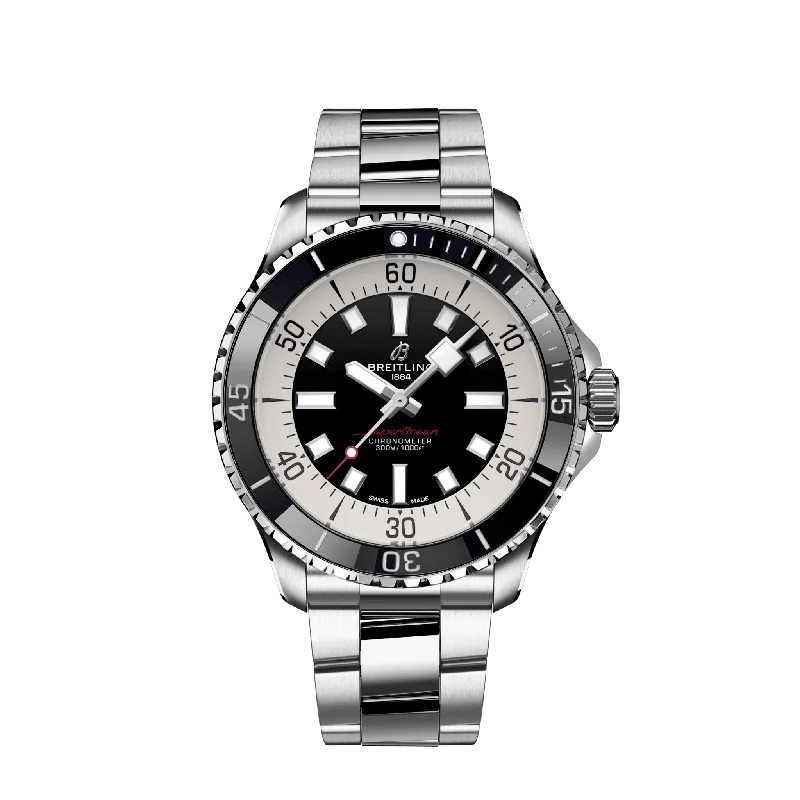 Breitling Superocean Automatic 44mm Stainless Steel Men's Watch-Breitling Watch for Luxury Collecting -