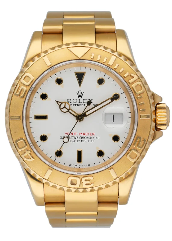 Rolex Yacht Master 16628 18K Yellow Gold Men's Watch-Rolex Watch for Exclusive Timepiece Buyers -