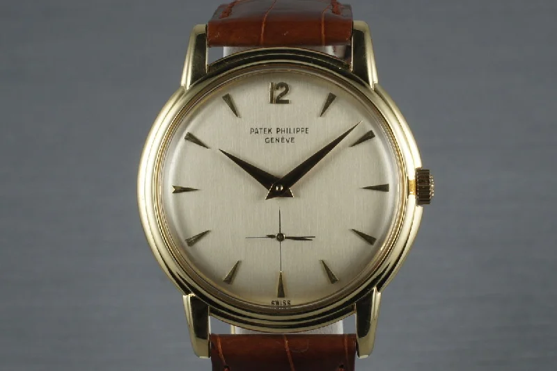 Vintage 18K YG Patek Philippe 2525-1-Rolex Watch for High-End Investment Opportunities -