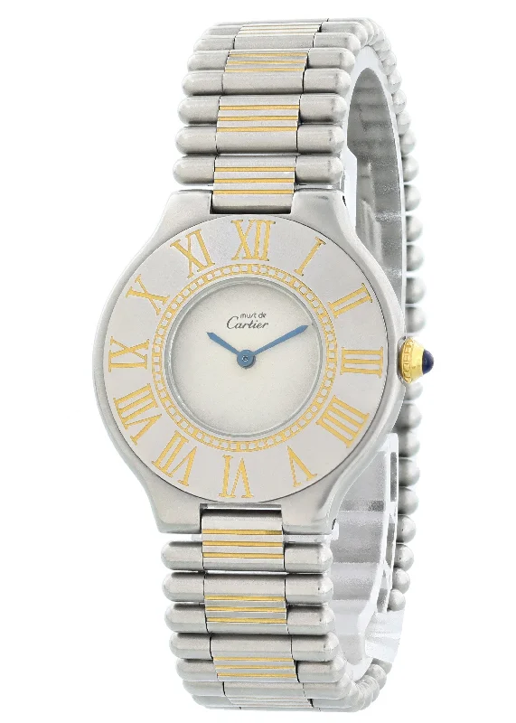 Cartier Must de Cartier Ladies Watch-Cartier Watch with Designer Appeal -