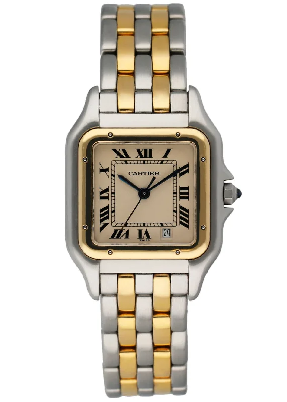 Cartier Panthere Two Row Midsize Ladies Watch-Cartier Watch for Stylish Collectors -