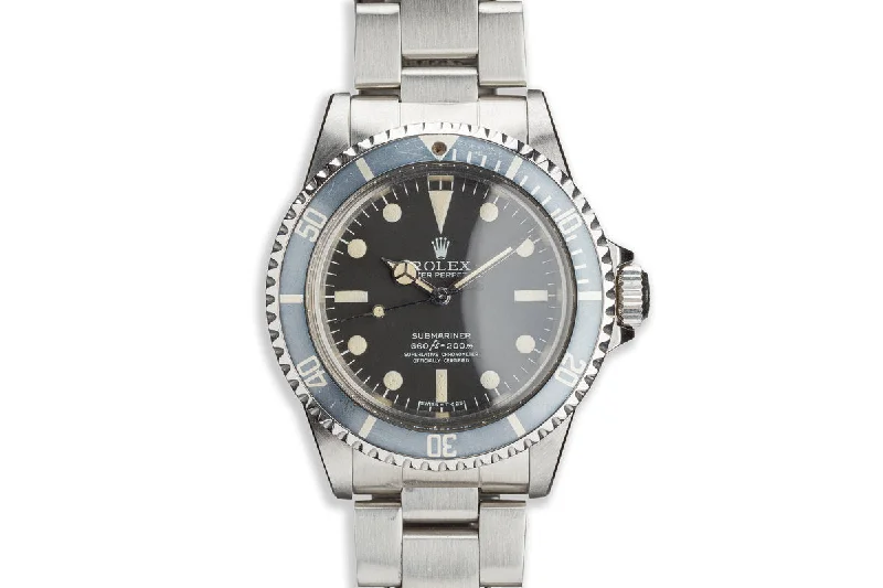 1979 Vintage Rolex Submariner 5512 with MkIII "Lollipop" Dial-Rolex Watch with Exclusive Design Features -