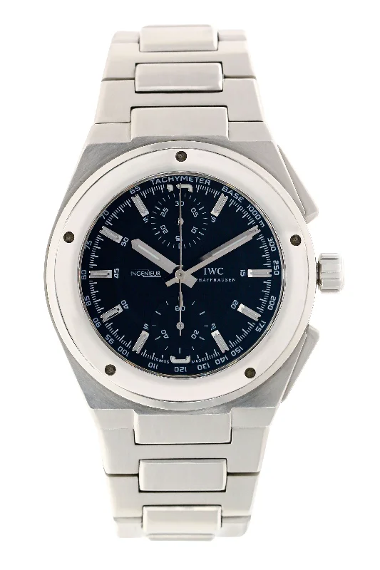 IWC INGENIEUR CHRONOGRAPH 42MM (07BP) #372501-IWC Watch with Diamond Dial -