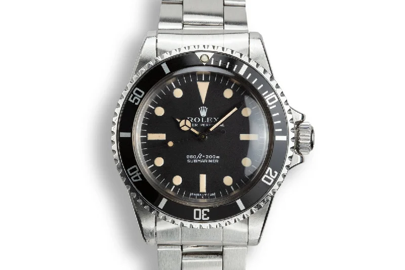 1971 Rolex Submariner 5513 Serif Dial-Rolex Watch with Military Precision -