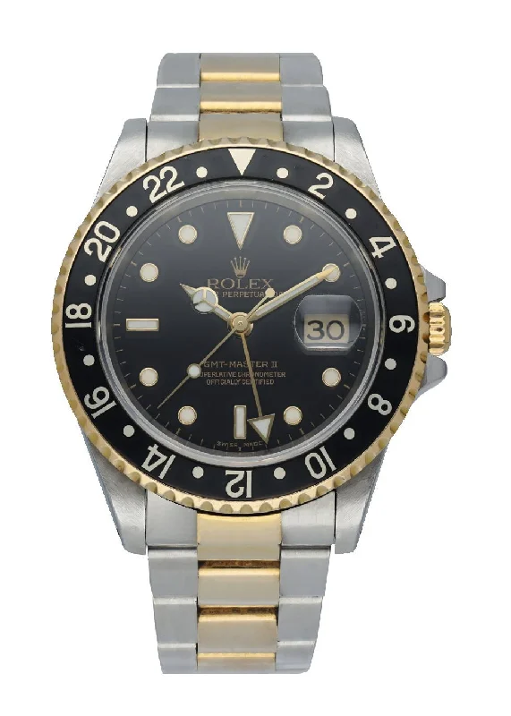 Rolex Oyster Perpetual Date GMT Master ll 16713 Mens Watch Box Papers-Rolex Watch for Divers -