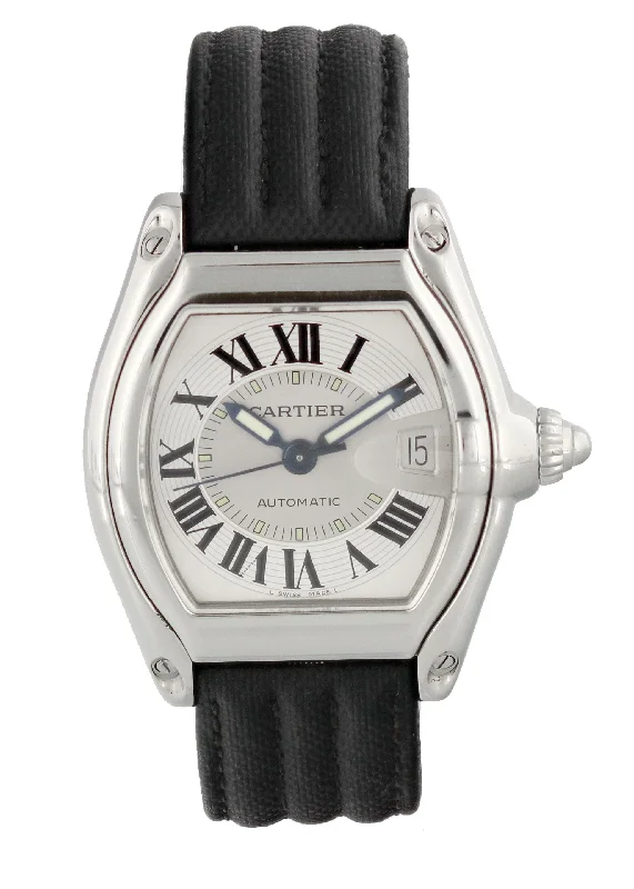 Cartier Roadster 2510 Men Watch-Cartier Watch with Vintage-Inspired Design -