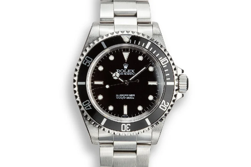 1999 Rolex Submariner 14060 SWISS Only Dial-Rolex Watch for High-End Gifting -