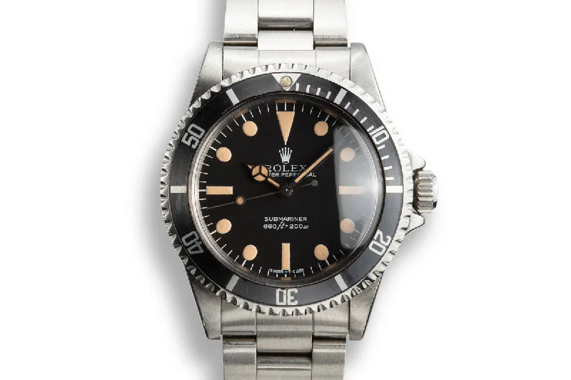 1981 Rolex Submariner 5513 with MK III Maxi Dial-Rolex Yacht-Master Watch -