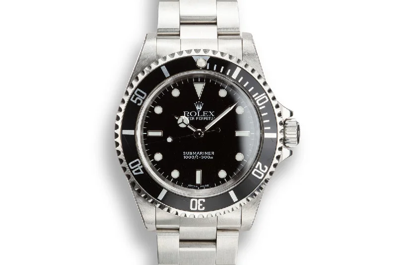 1999 Rolex Submariner 14060M-Rolex Watch with Vintage Design -