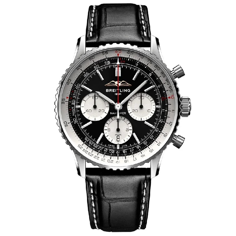 Navitimer B01 Chronograph 43 AB0138211B1P1-Breitling Watch with Automatic and Chronograph Functions -