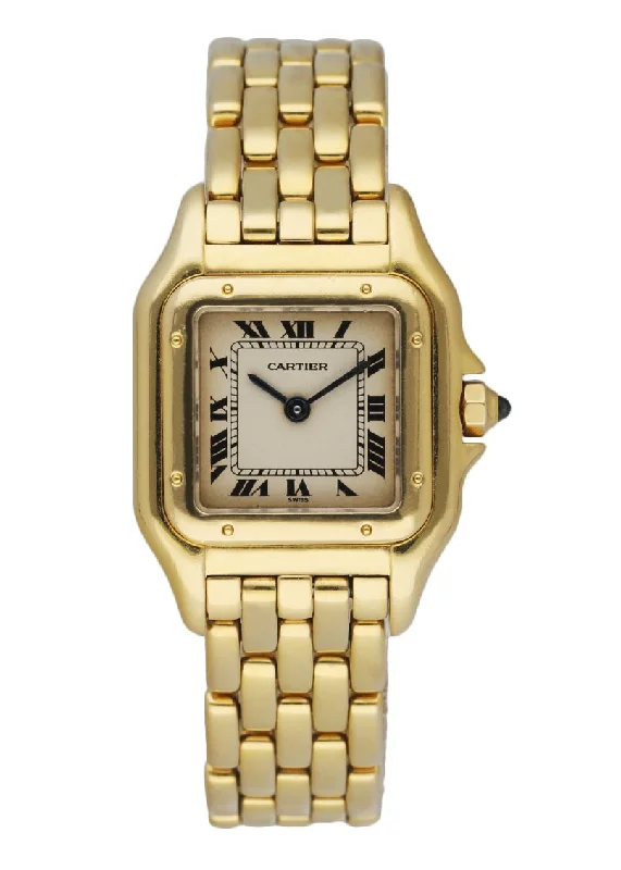 Cartier Panthere 18K Yellow Gold Ladies Watch-Cartier Watch with Chronograph Function -