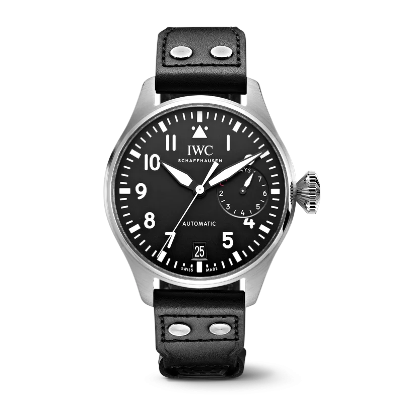 IWC Big Pilot’s IW501001 Black Dial-IWC Watch with Titanium Case -