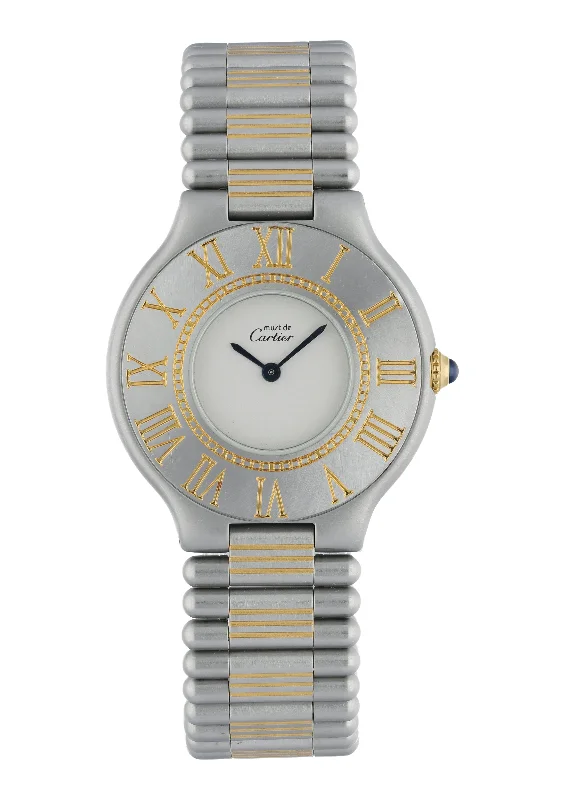 Cartier Must de 21 Ladies Watch-Cartier Watch with Multi-Dial Functions -