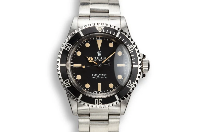 1979 Rolex Submariner 5513 with Mk 3 "Lollipop" Maxi Dial-Rolex Watch with Luxurious Accents -