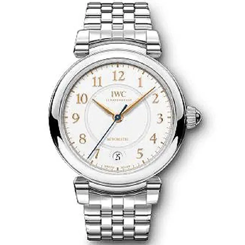 IWC Da Vinci 36mm IW458308 Silver Dial-IWC Watch for High-End Craftsmanship -