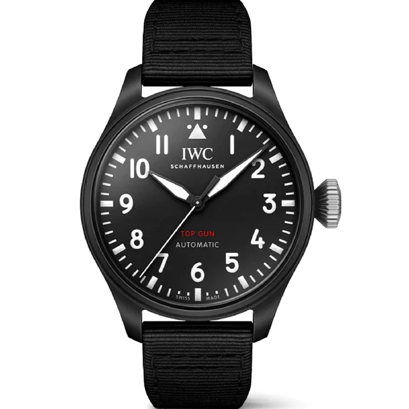 IWC Big Pilot’s Top Gun IW329801 Black Dial-IWC Big Pilot’s Watch -