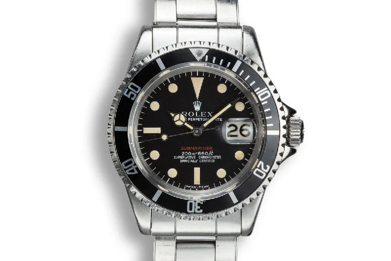 1969 Rolex Submariner 1680 MK I Dial with Service Papers-Rolex Watch for Collector’s Edition -