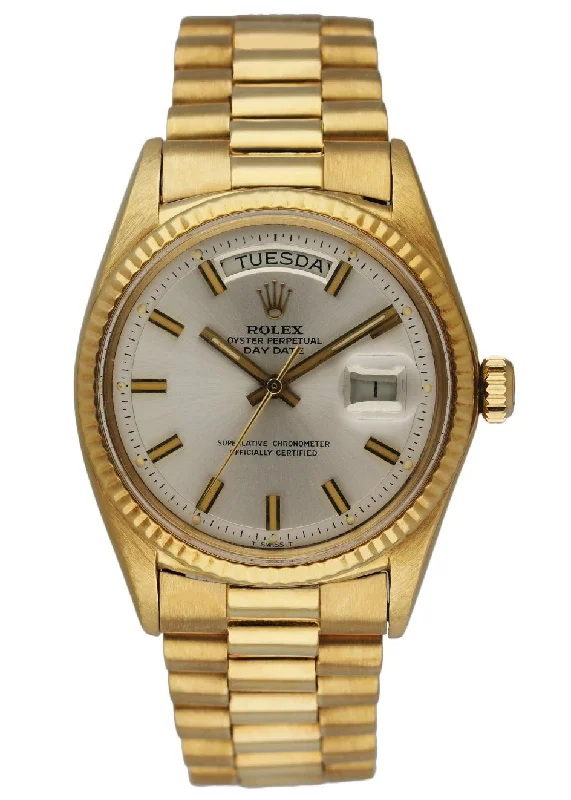 Rolex Day Date 1803 18K Yellow Gold Men's Watch-Rolex Watch for Daily Wear -