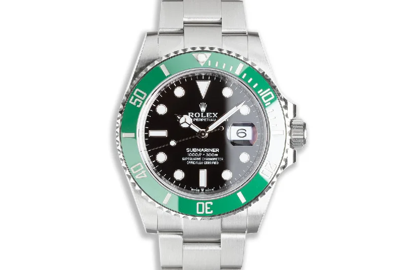 2020 Rolex Green 41mm Submariner 126610LV "Kermit" with Box & Card-Rolex Watch with Unique Mechanisms -