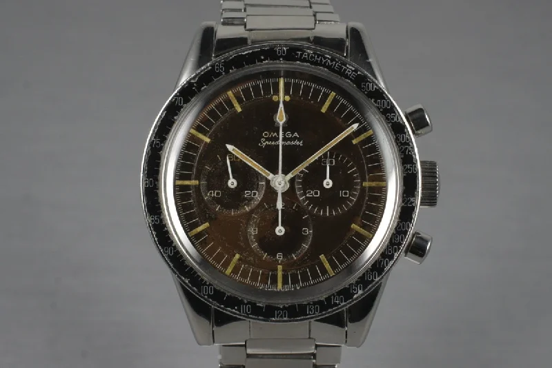 1964 Omega Speedmaster 105.003 Pre-Moon 321 with Brown Tropical Dial-Rolex Watch with Swiss Craftsmanship -