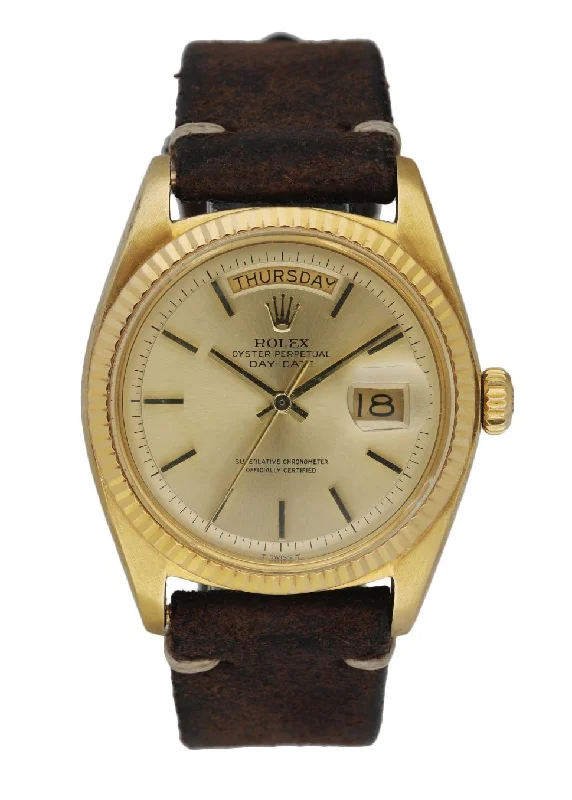 Rolex  Day Date 1803 18K Yellow Gold Men's Watch-Rolex Watch with Professional Design -