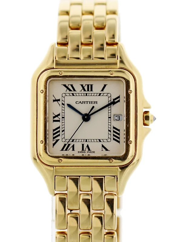 Cartier Panthere Large 18k Yellow Gold Watch W25014B9-Buy Cartier Watches Online -