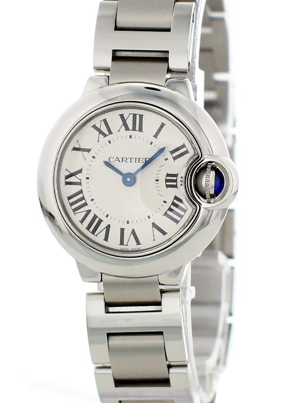 Cartier Ballon Bleu W69010Z4 / 3009 Ladies Watch-Cartier Watch with Yellow Gold Case -