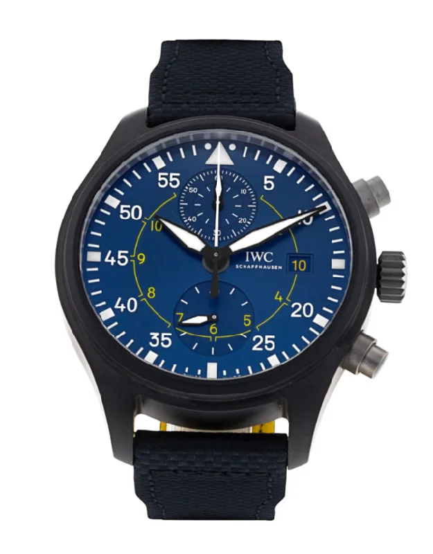 IWC Pilot’s Chrono “BLUE ANGELS®” Men's Watch-IWC Watch with Rare Functionality -