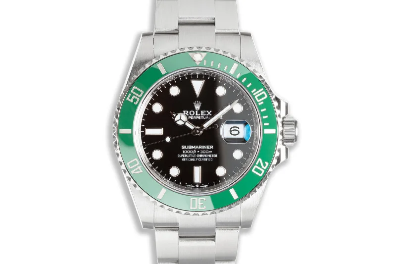 2021 Rolex Green 41mm Submariner 126610LV "Kermit" with Box & Card-Rolex Watch for Special Occasions -