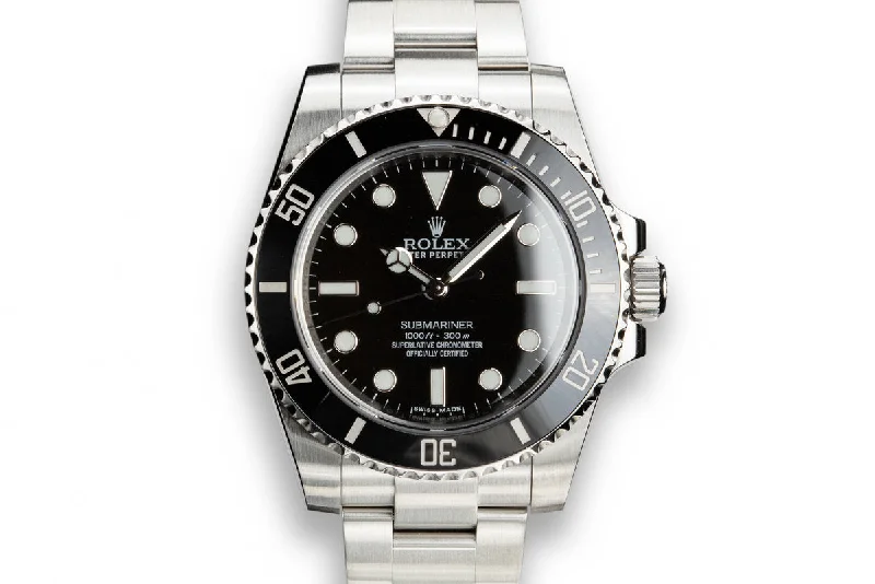 Rolex Submariner 114060 with Box and Booklet-Rolex Watch for Professional Use -