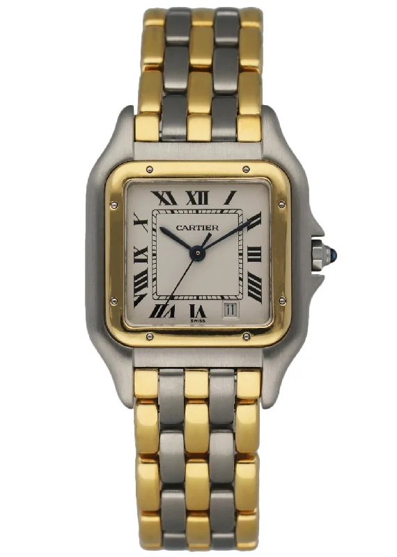 Cartier Panthere 83949 Three Row Midsize Watch-Cartier Watch for Investment -