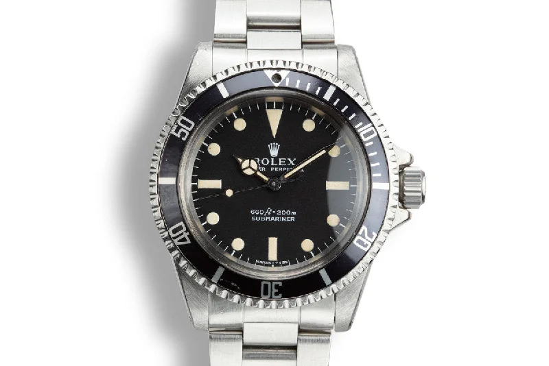 1975 Rolex Submariner 5513 Serif Dial-Rolex Watch for Casual Wear -