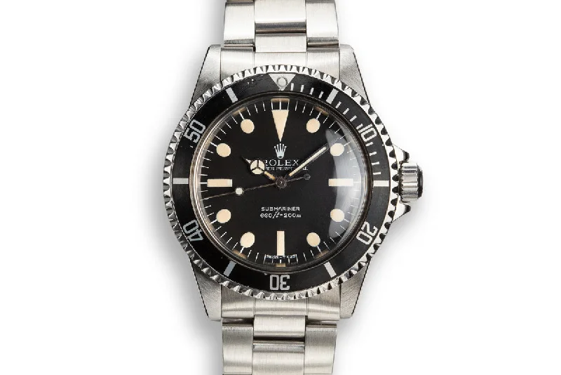 1979 Rolex Submariner 5513 with MK 3 Maxi Dial-Rolex Watch for Rare Collectors -