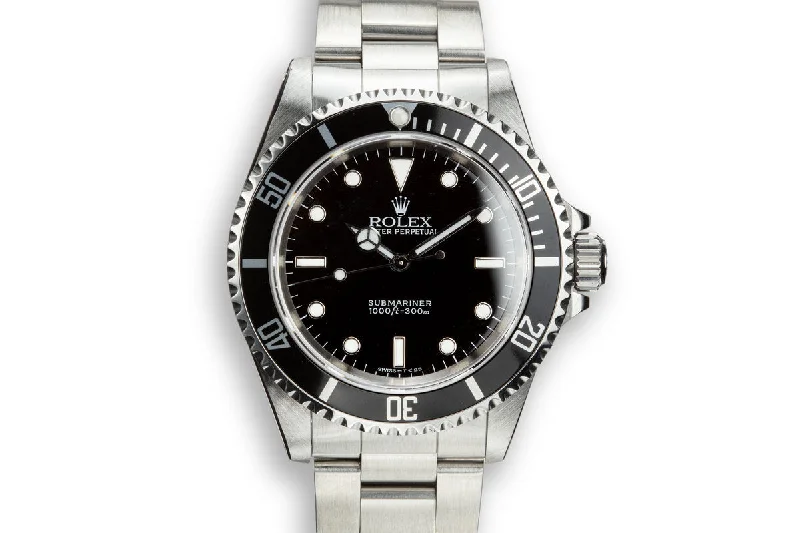 1991 Rolex Submariner 14060-Rolex Watch for Multi-Time Zone Tracking -