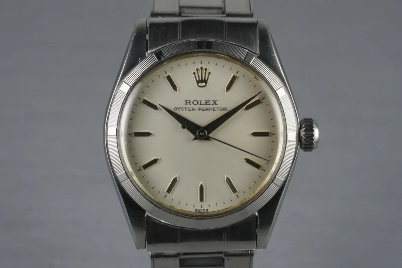 1961 Rolex MidSize Oyster Perpetual 6549-Rolex Watch with Heritage Design -