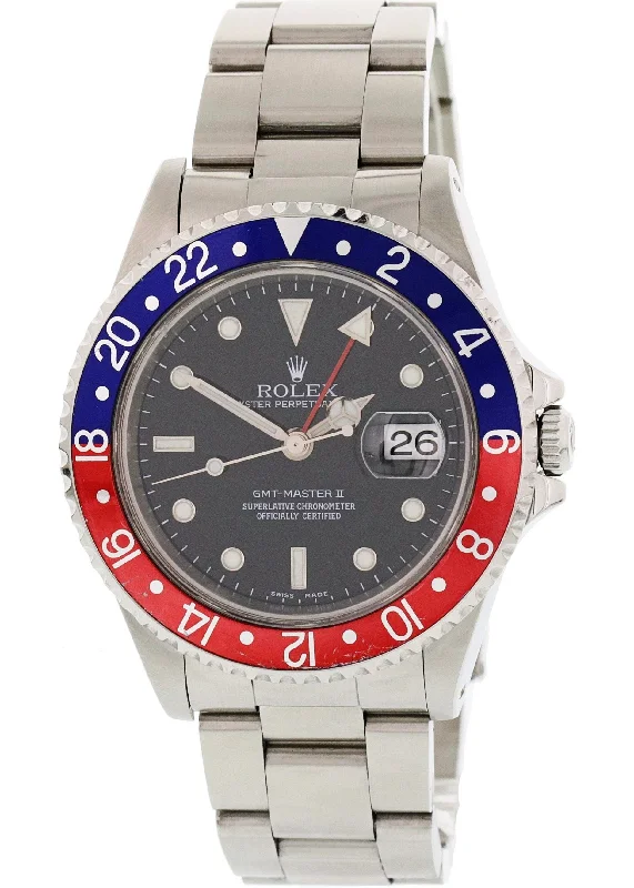 Rolex GMT Master II 16710 Pepsi Men's Watch-Rolex Watch for Rare Model Seekers -